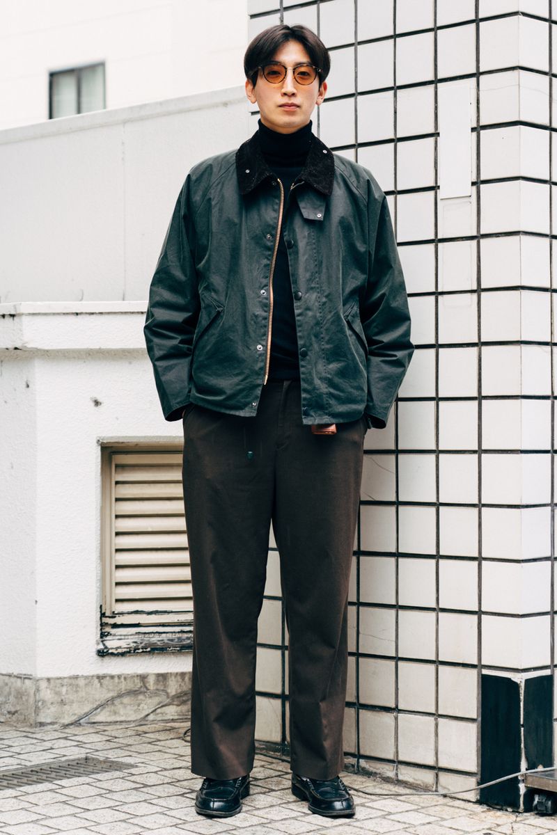 ジャケット＝バブアー