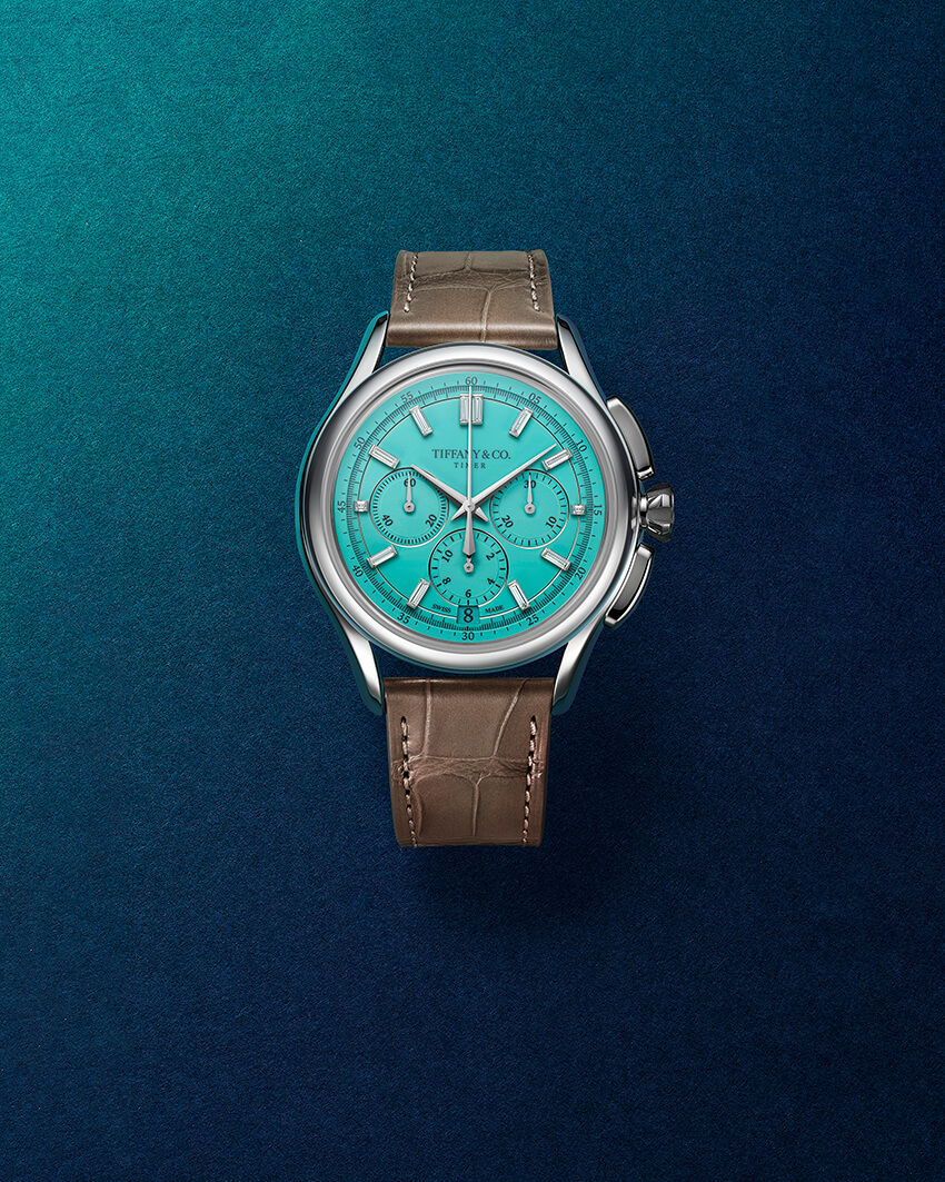 ティファニー ブルーを纏った160周年記念のクロノグラフ！ 新作