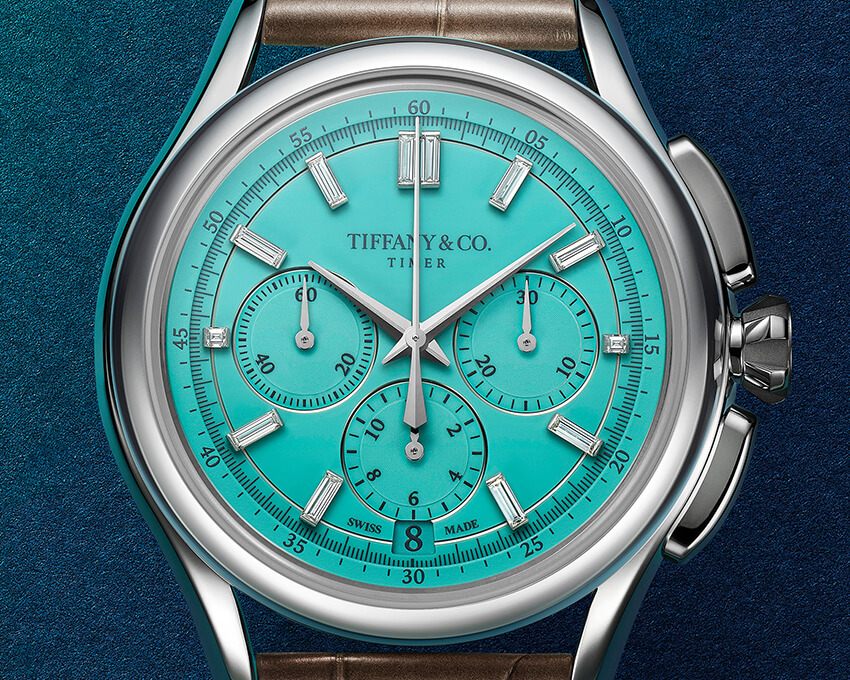 ティファニー ブルーを纏った160周年記念のクロノグラフ！ 新作