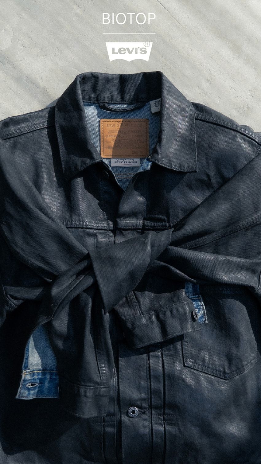 リーバイス別注Gジャン登場！春の「短丈ジャケット」の本命、ポイントは“ブラックコーティング” - 26枚目の画像