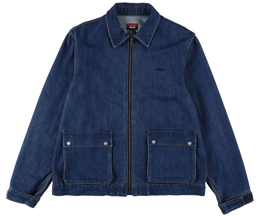 「DENIM BLOUSON」（BLU）2万7500円／ナンガ　03-6384-5988