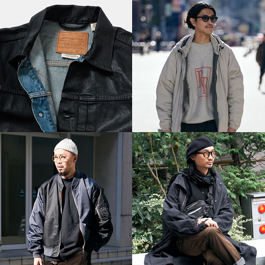 即完必須の「リーバイス」別注Gジャン登場!“ロングコートの下 即完必須の「リーバイス」別注Gジャン登場!“ロングコートの下