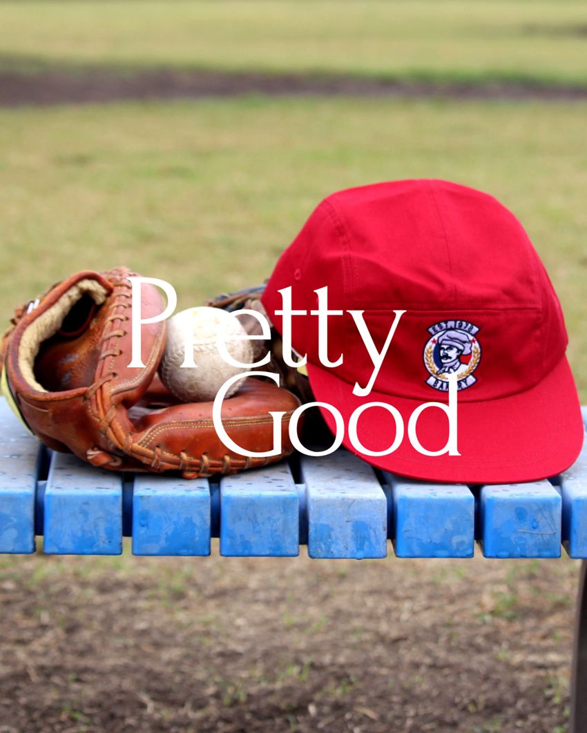 テーマは架空の草野球リーグ。新進気鋭ブランド「Pretty Good」から新作キャップが登場！ - 1枚目の画像