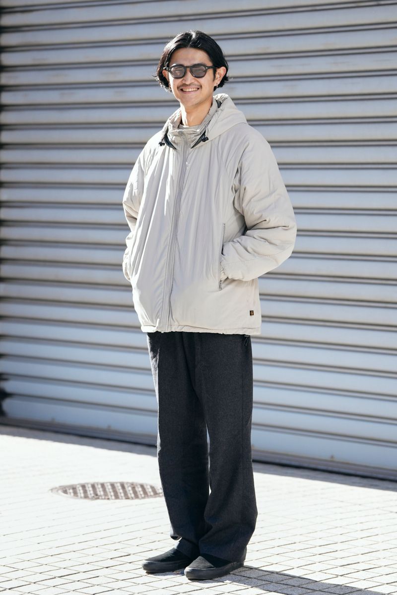 ダウンジャケット＝アルファインダストリーズ