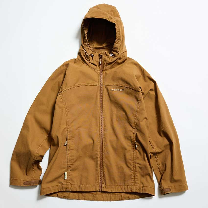 「コアスパン ウォッシュアウト パーカ Men’s」1万3500円／モンベル（モンベル・カスタマー・サービス　06-6536-5740）