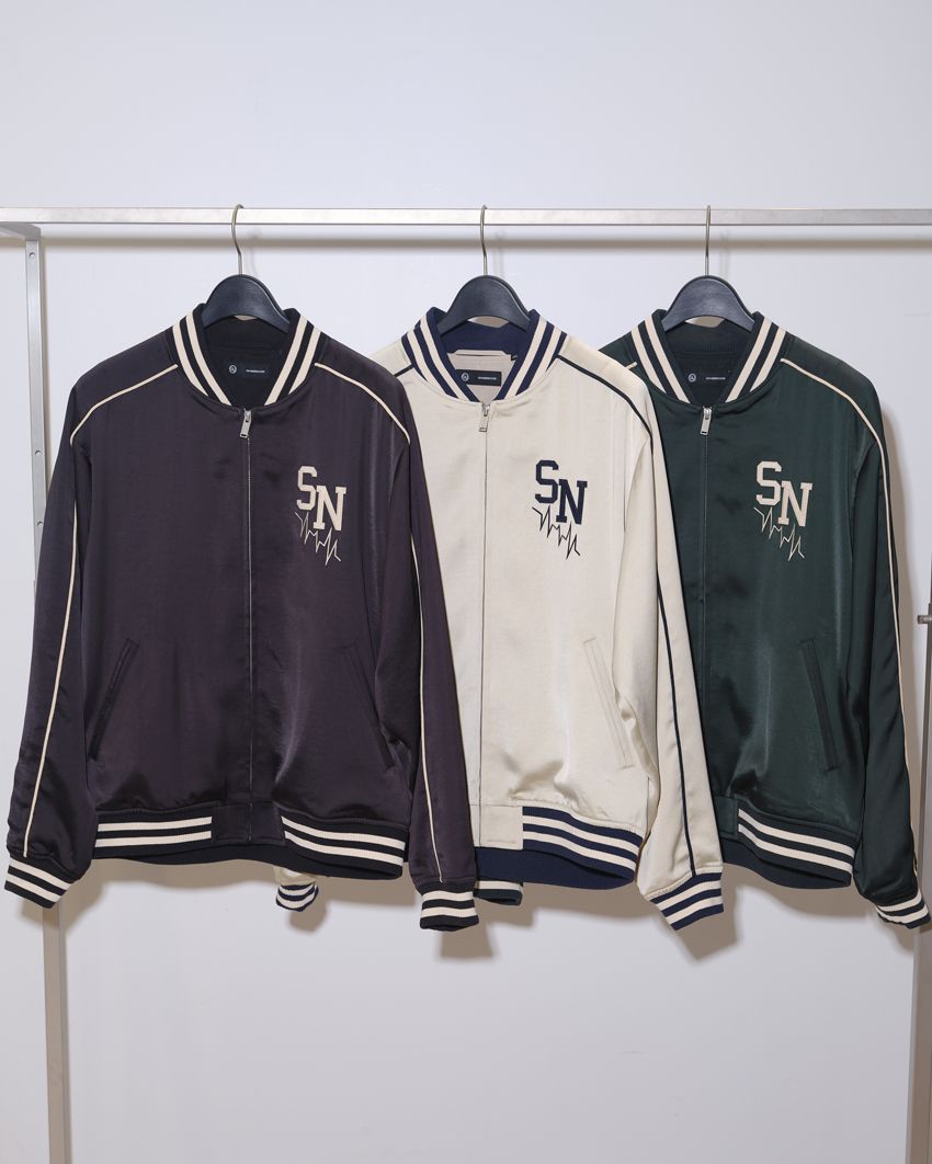 「サテンリブブルゾン」5990円／GU×UNDERCOVER