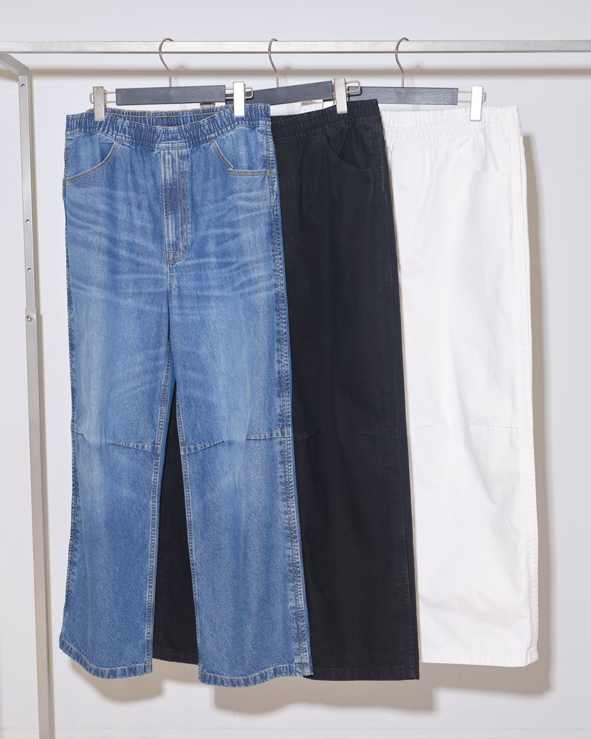 「デニムイージーパンツ」2990円／GU×UNDERCOVER