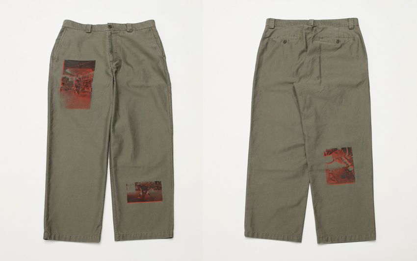 「Photo Print Pant」／2万8600円  UNDER R　0120-008-752