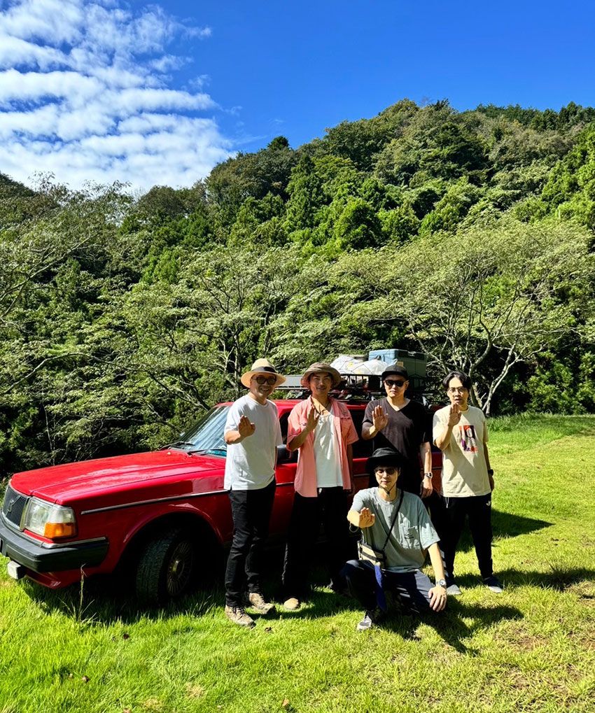 移住前、山梨旅行に出かけた際の写真。