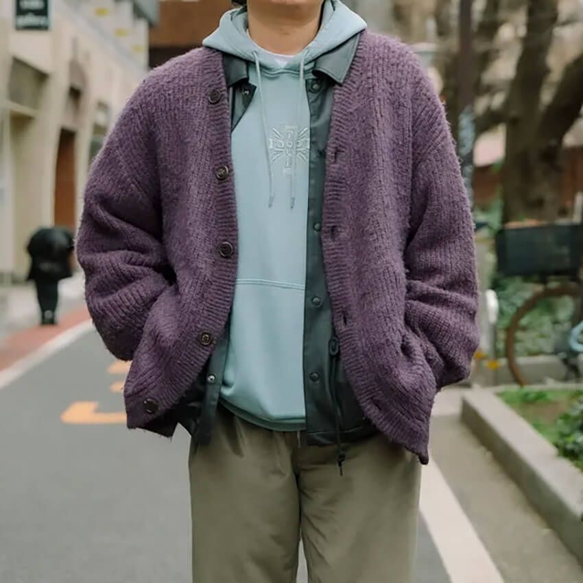 寒暖差が激しい今こそ「カーディガン」に頼れ！上手く取り入れた街のリアルコーデ5選 - 1枚目の画像