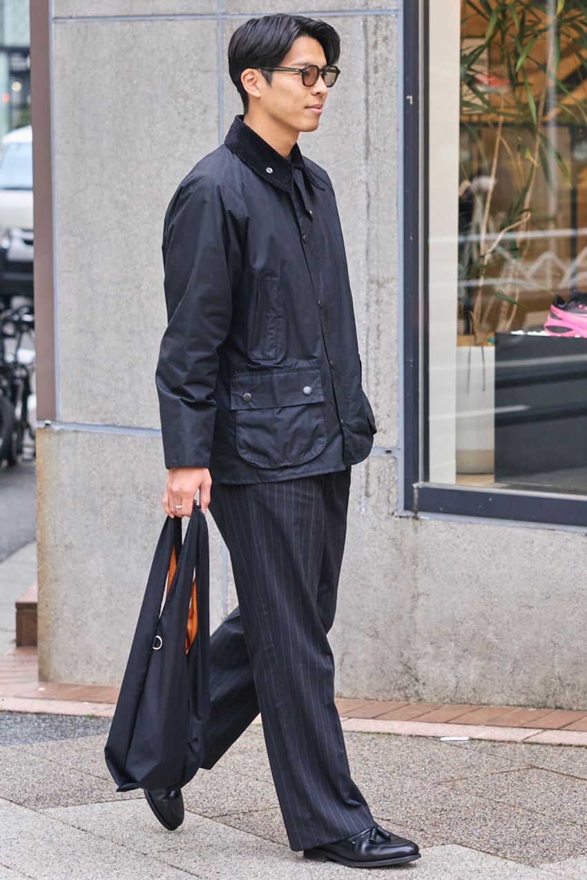 「バブアー」をスマートに着こなす“カーキ”以外の選択肢！洒落者たちのコーデ好例で解説 - 5枚目の画像