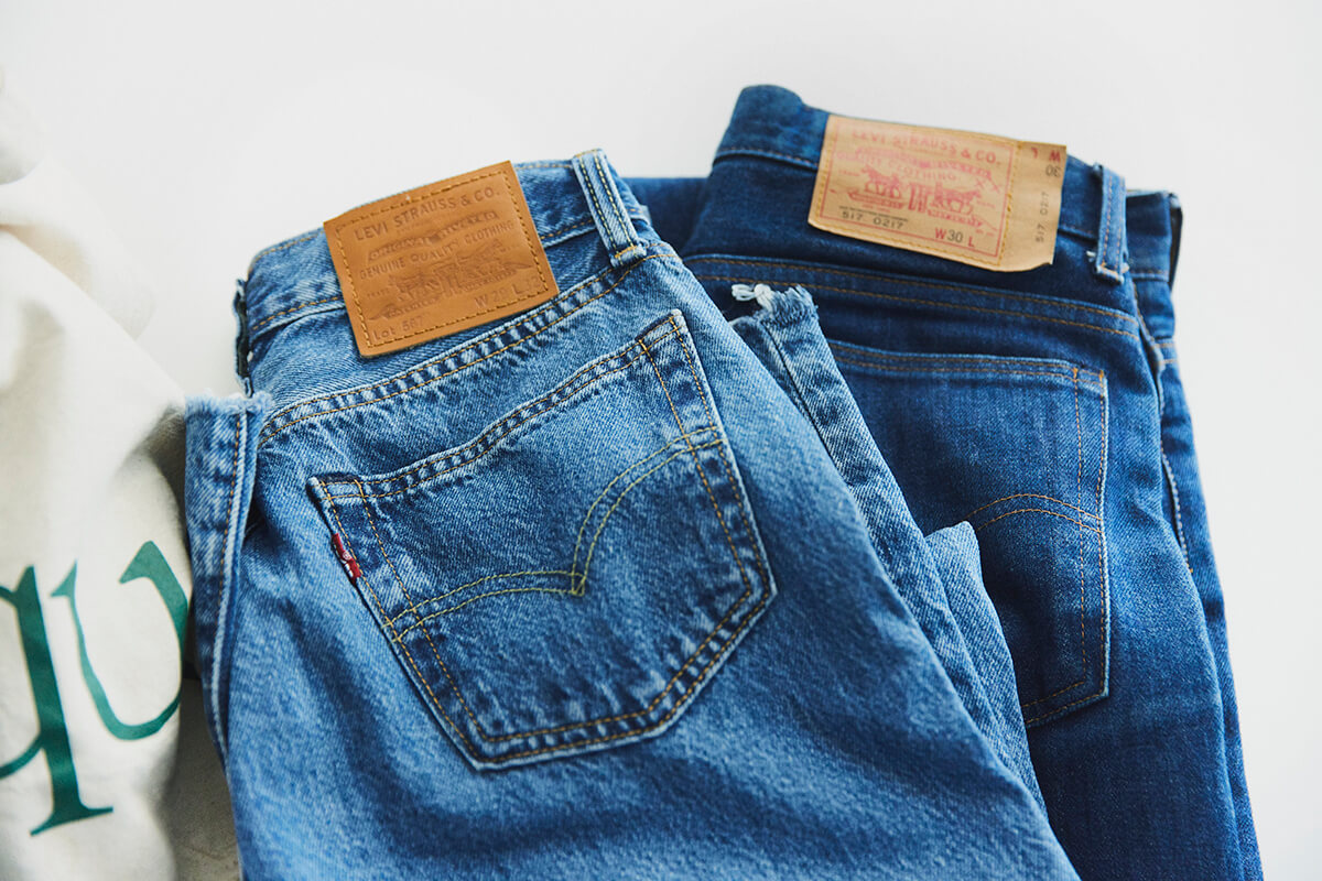 Levi's 517 フランス製 ボタンフライ 501仕様 W36 希少個体 Levi's 0 1