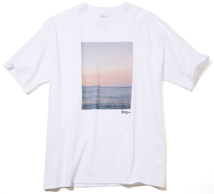 Tシャツ 2万2000円／ジ インターナショナル アート コレクション × 北岡稔章（ノウン　03-5797-8950）