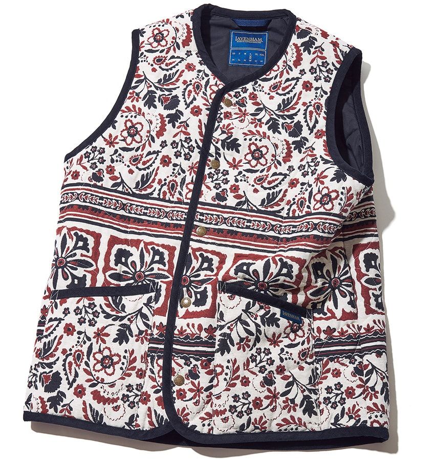 ベスト5万5000円／ラベンハム フォー ユナイテッドアローズ（ユナイテッドアローズ 六本木ヒルズ店　050-8893-4217）