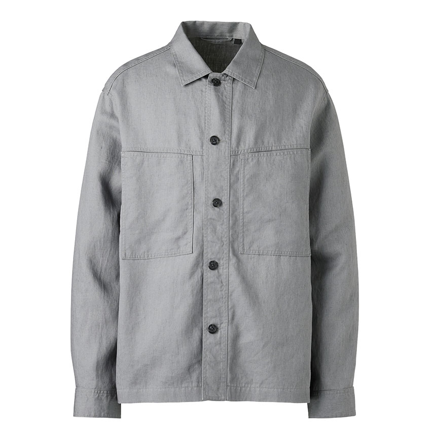b*k様 UNIQLO:C ユニクロC 26SS プレミアムリネンシャツジャケッ UNIQLO: C] Summer 2026! Premium linen shirt jacket and wide-leg