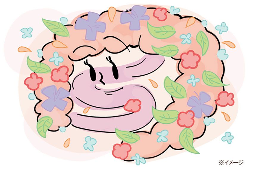 無数の菌が相互に影響しあい「腸内フローラ」を形成。出典：酪酸菌大百科