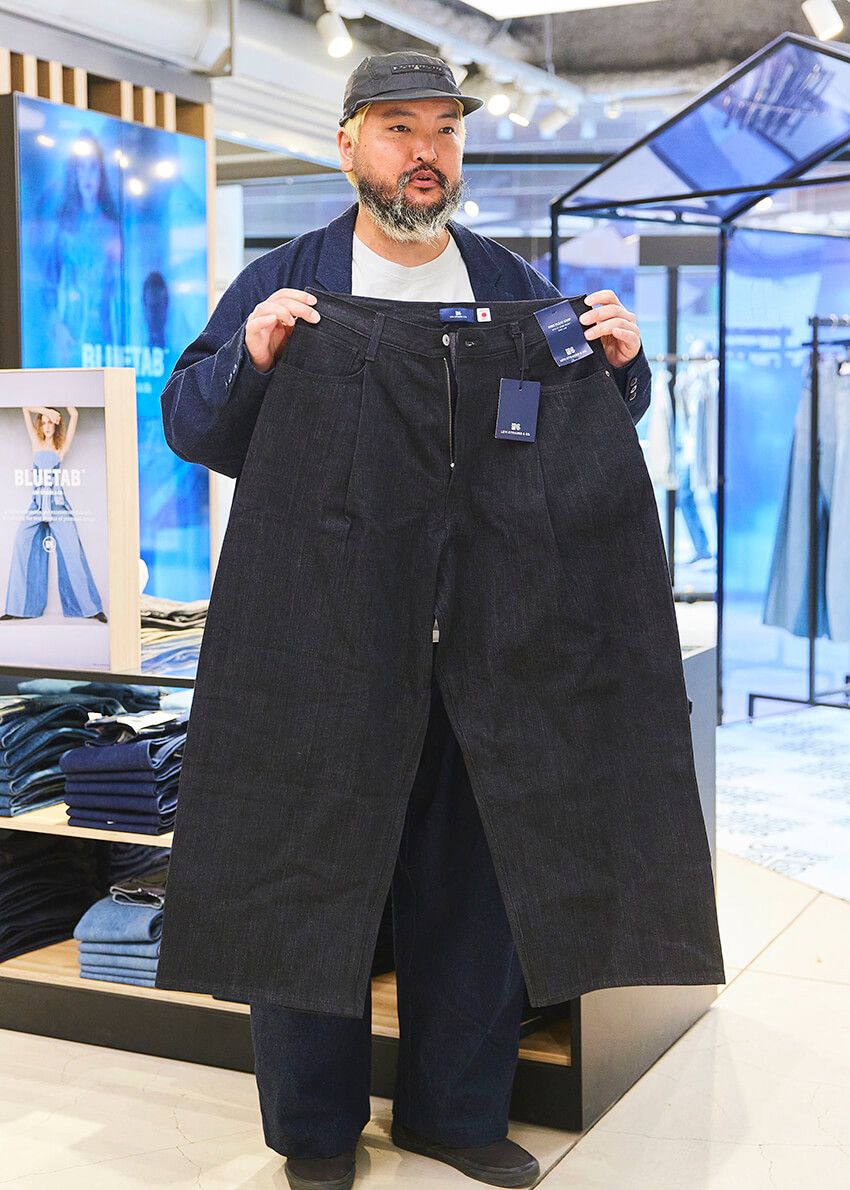 「ワイドプリーツクロップ」＠＠＠＠円／リーバイス（リーバイ・ストラウス ジャパン　0120-099-501）