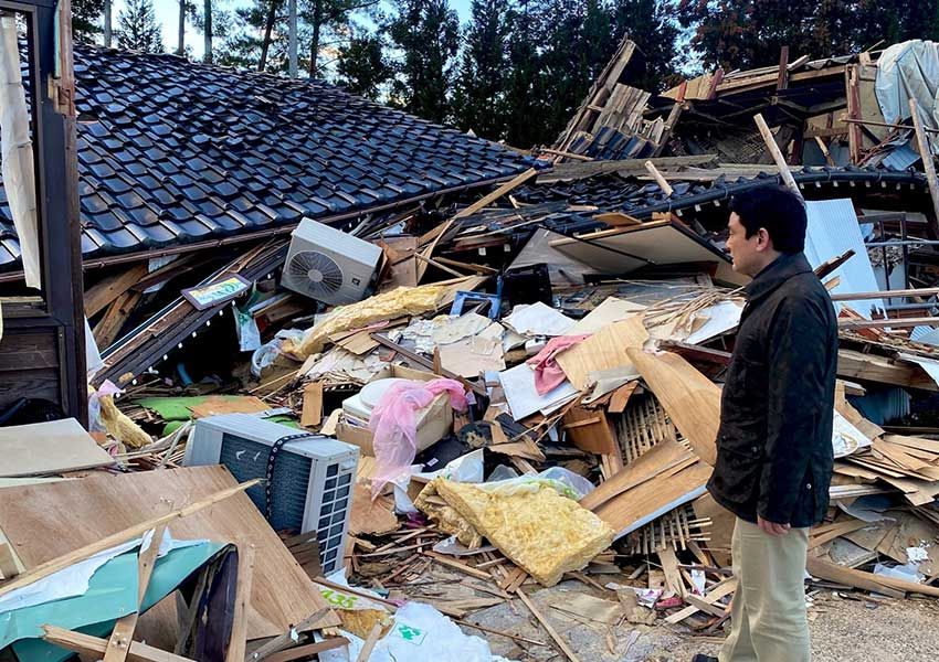 2024年2月末の珠洲市の状況