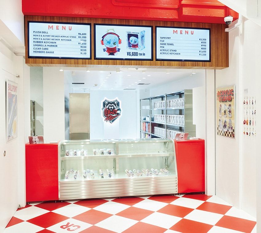 地下1階はアメリカンダイナーをイメージしたつくりに。