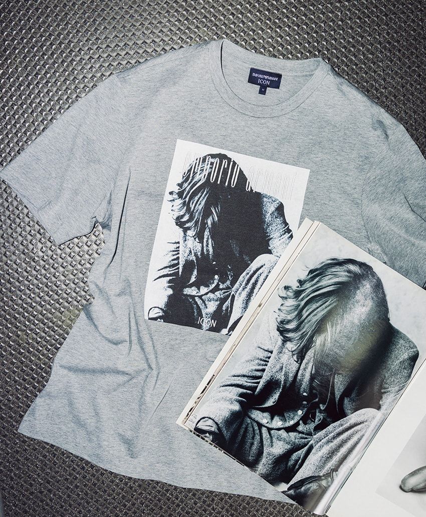 「このダンディズムにずっと憧れているんです」。3万9600円／エンポリオ アルマーニ（ジョルジオ アルマーニ ジャパン　03-6274-7070）