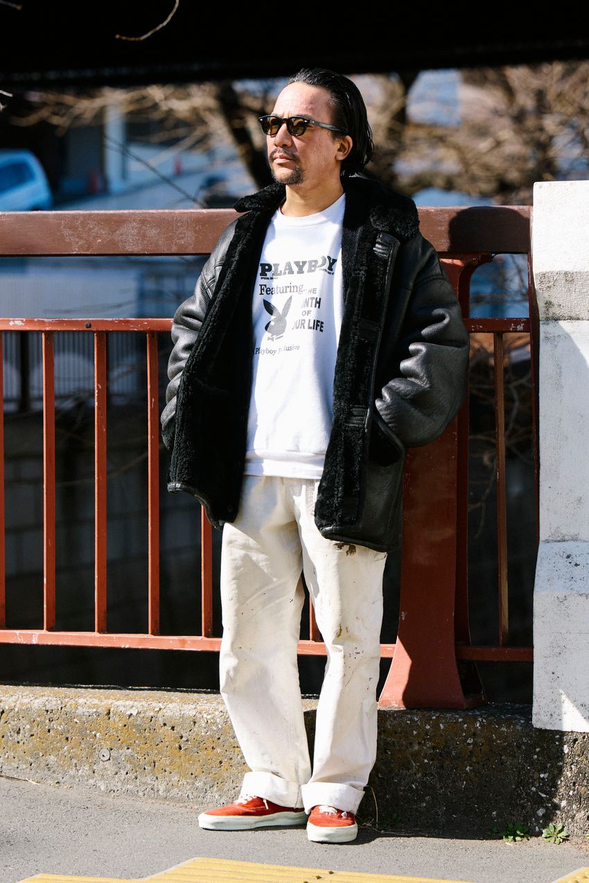 カッコ良い人“古着パンツ”愛用率高し！軍パン、黒パンetc.春先の実用例をスナップで - 9枚目の画像