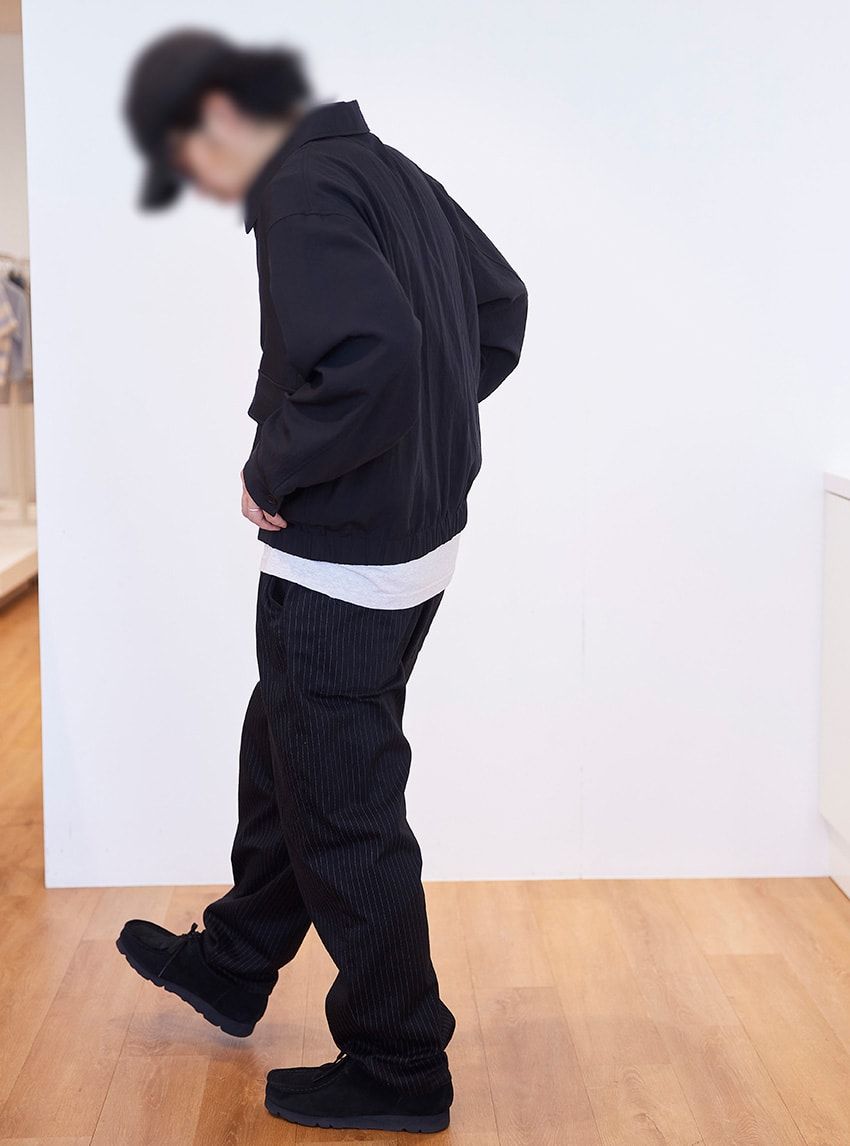 【最速レビュー】3月20日発売「ユニクロ ユー」新作アウターを試着！175㎝普通体型がLサイズを着回してみた - 9枚目の画像