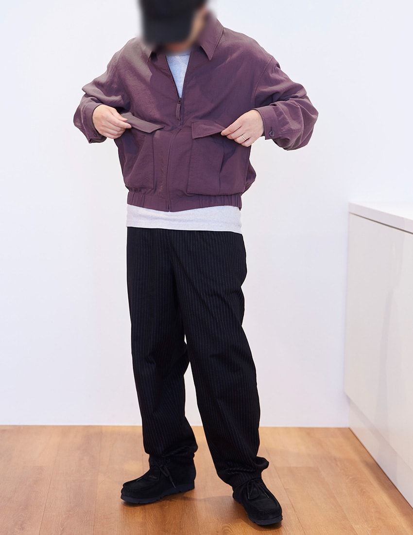 【最速レビュー】3月20日発売「ユニクロ ユー」新作アウターを試着！175㎝普通体型がLサイズを着回してみた - 11枚目の画像