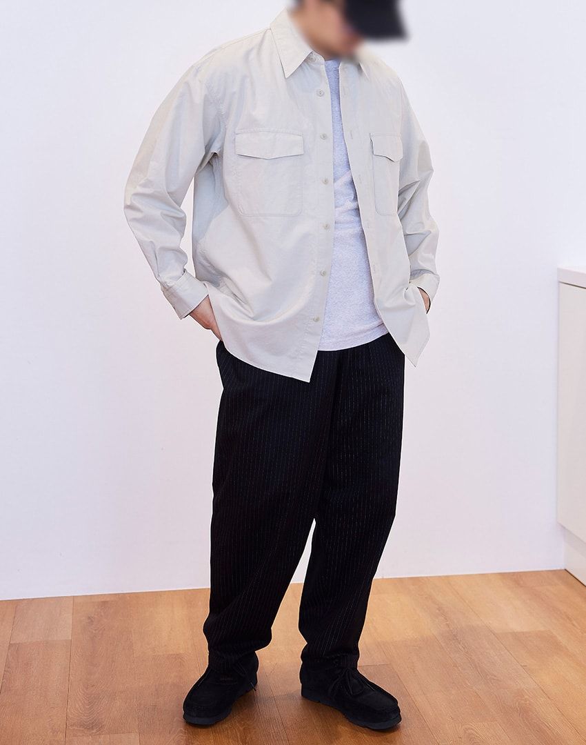 【最速レビュー】3月20日発売「ユニクロ ユー」新作アウターを試着！175㎝普通体型がLサイズを着回してみた - 25枚目の画像