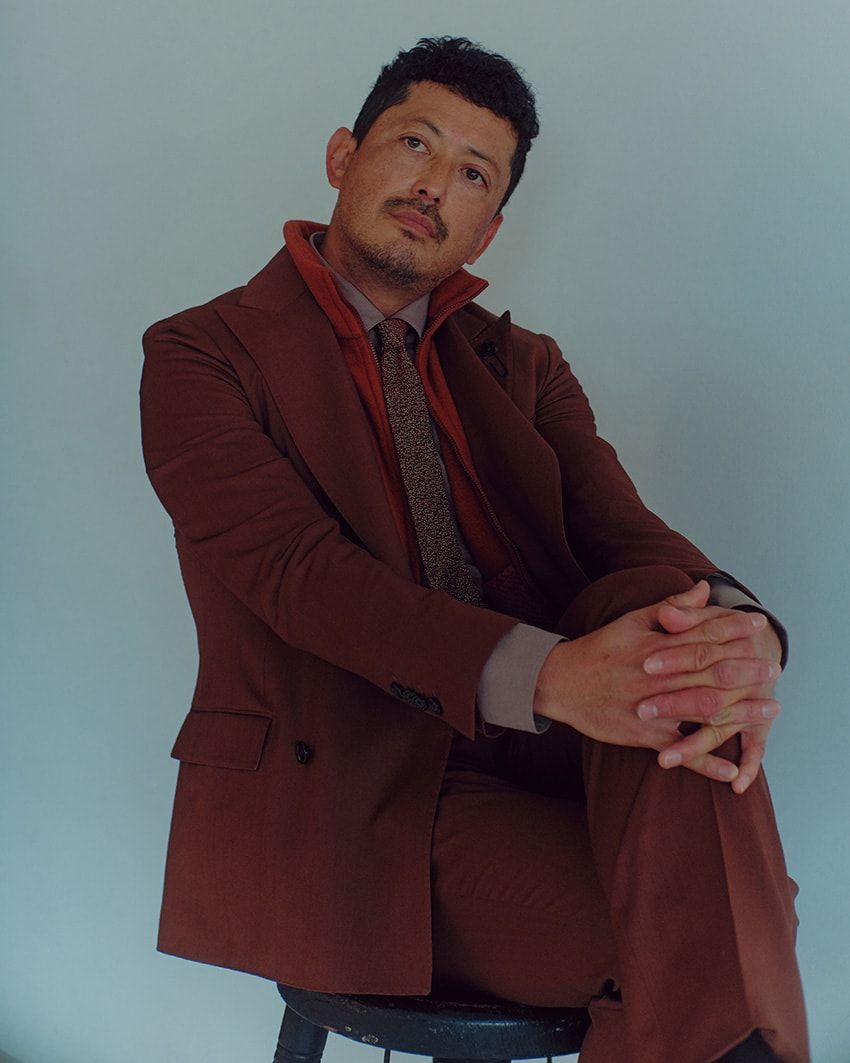 アルマーニ、ラルディーニetc. スタイリスト三田真一が魅せる“スーツコーデ”の最新10 - 4枚目の画像