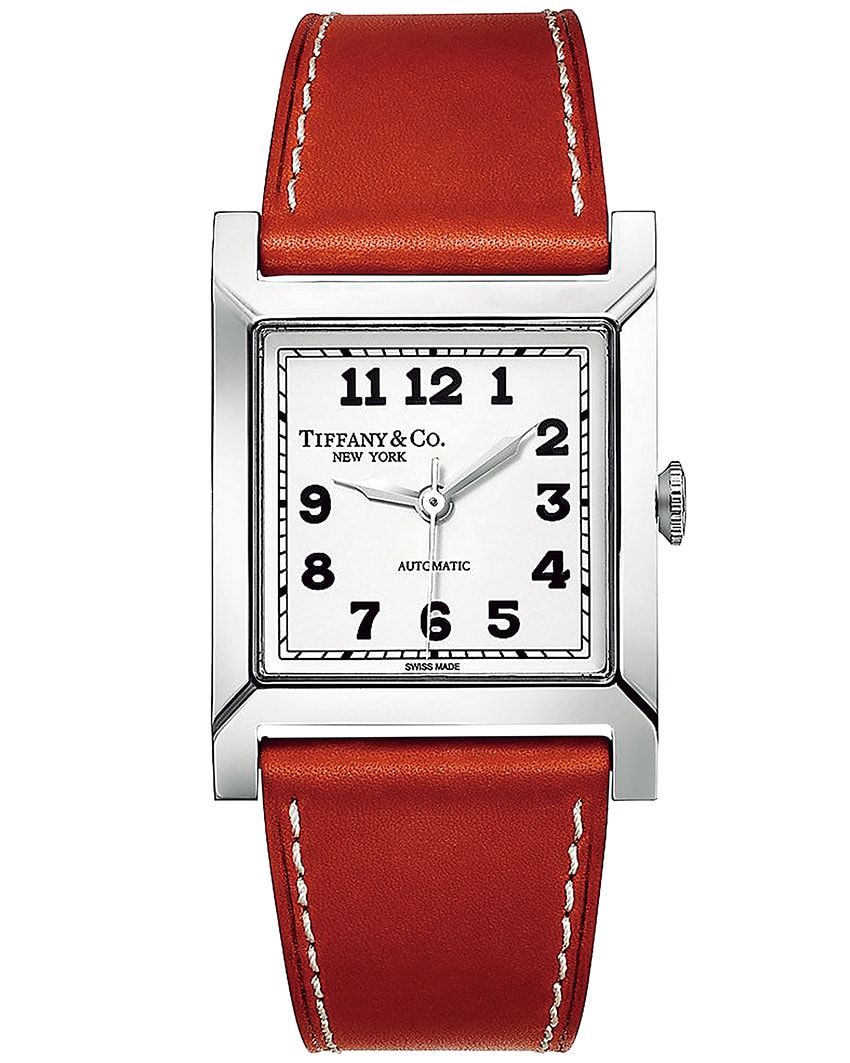 SSケース、縦30×横30㎜、自動巻き。79万7500円／ティファニー（ティファニー・アンド・カンパニー・ジャパン・インク