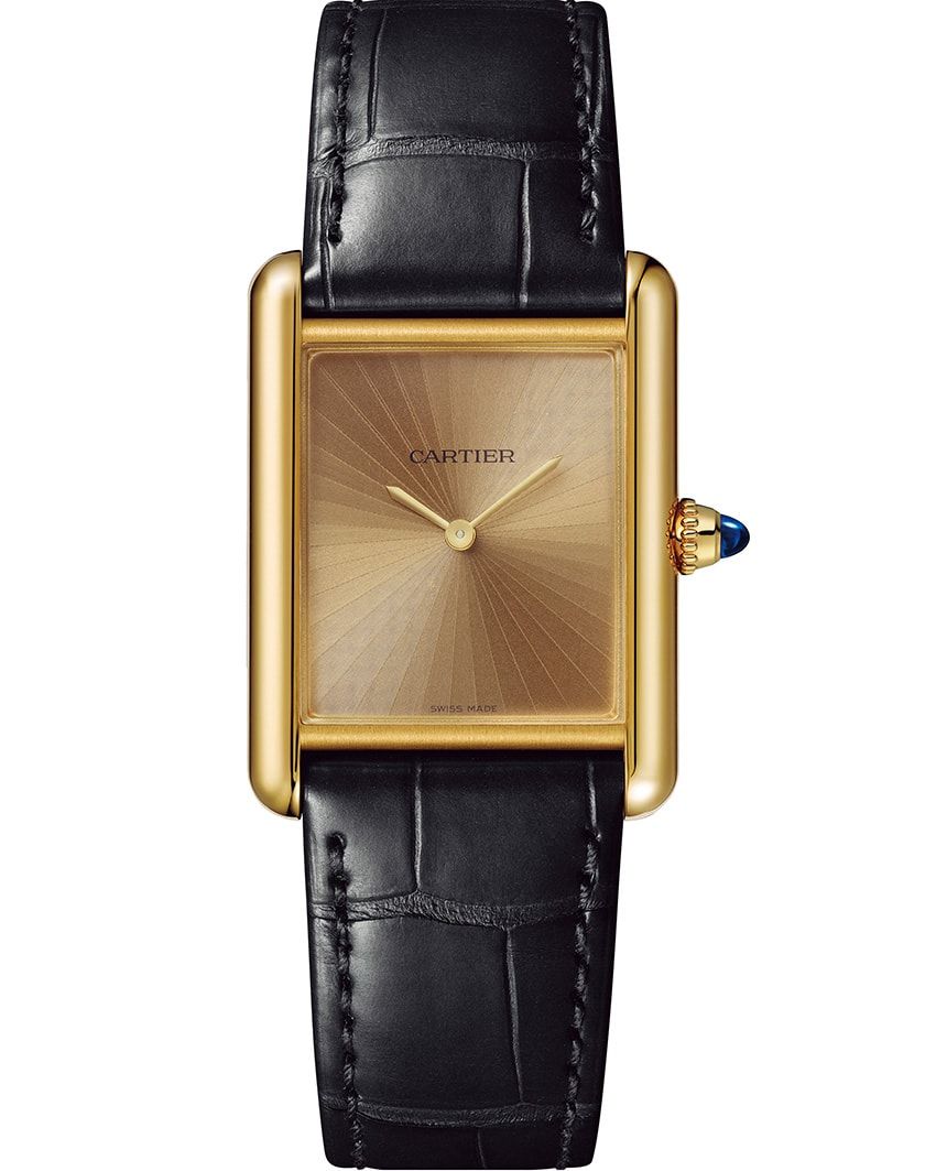K18YGケース、縦33.7×横25.5㎜、手巻き。248万1600円／カルティエ　0120-1847-00　Antoine Pividori © Cartier