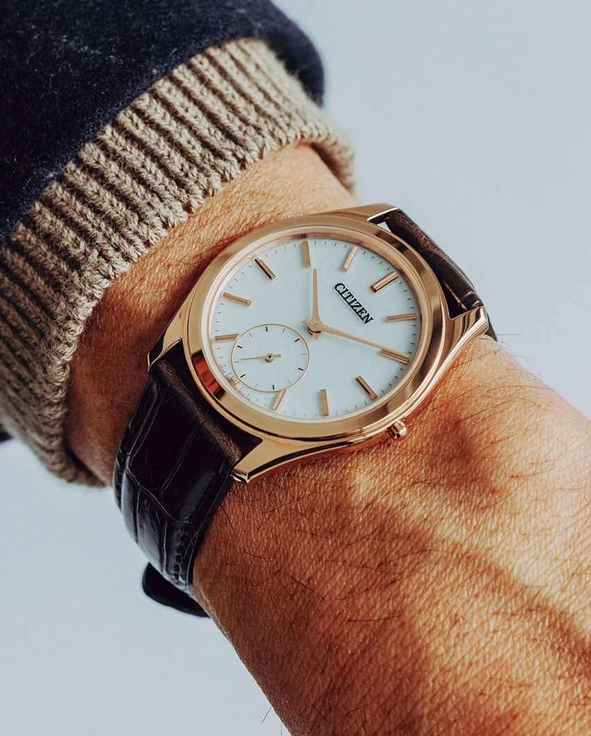 SSケース、36.6㎜径、光発電エコ・ドライブ。36万3000円／シチズン