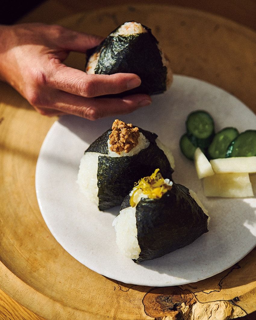 マーシー流“進化系”おむすびレシピ。具材はしょうが焼き風そぼろや高菜×ブルーチーズetc. - 3枚目の画像