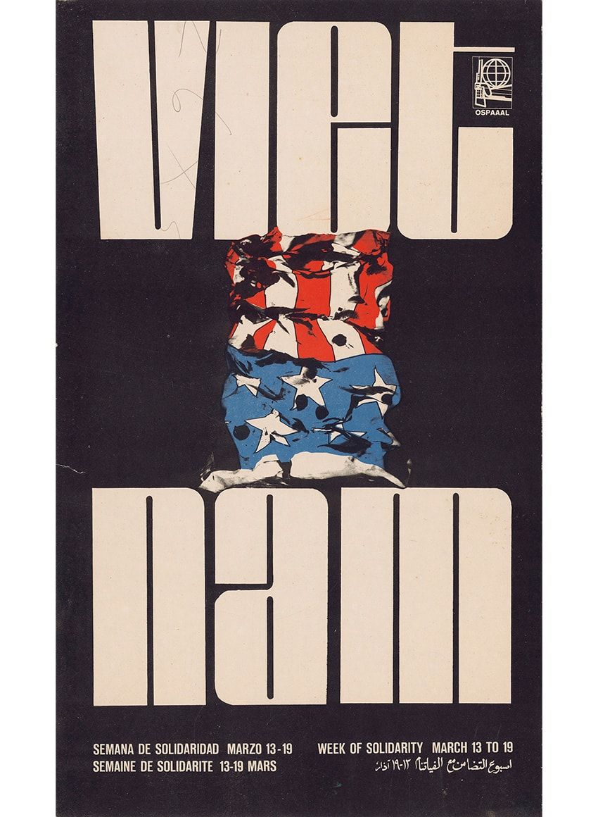 ブランディングもアルゴリズムもない時代に、優れたグラフィックデザイナーたちがアフリカ、アジア、ラテンアメリカの実情を、大胆でラディカルに描いた作品群。2026年の今見ても、まったく色褪せていない、とおれは思う。