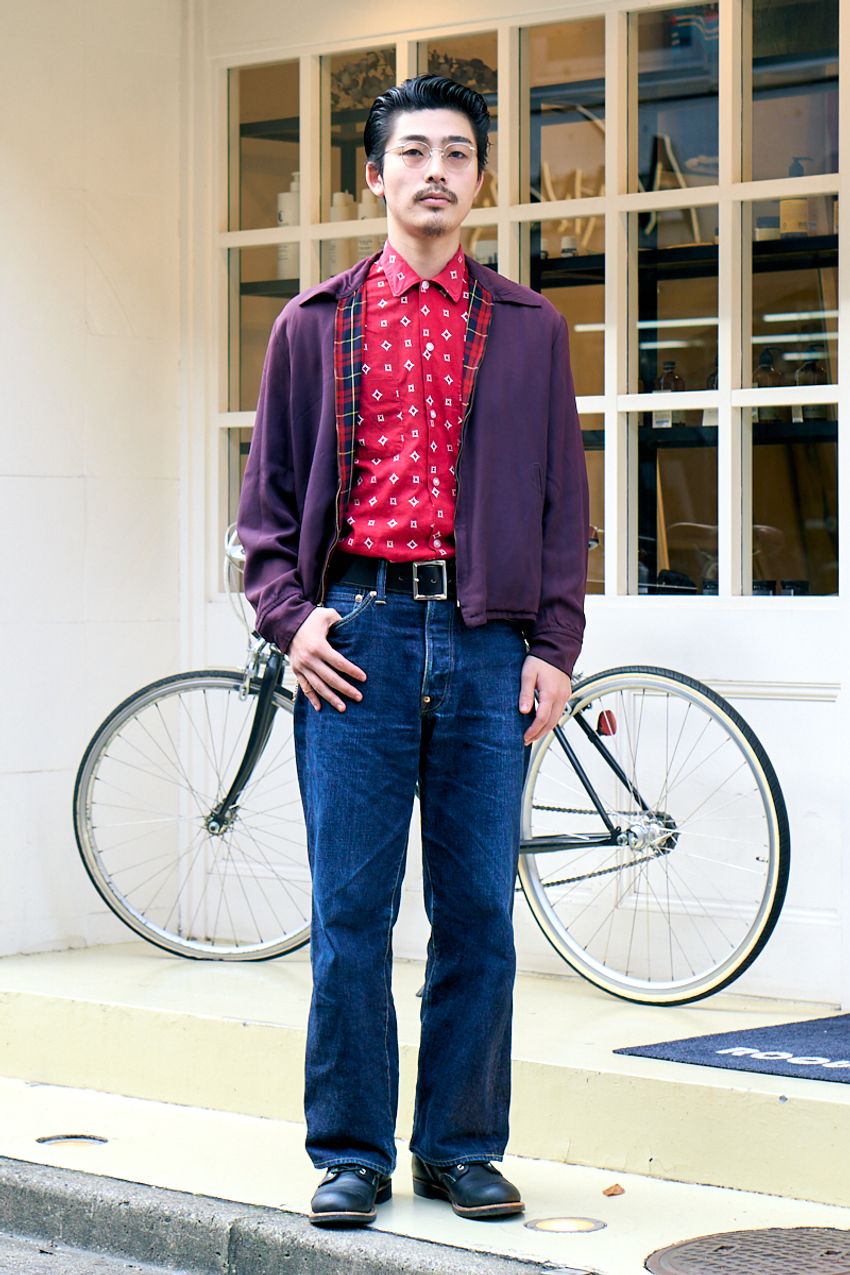 魅惑の"デニム×ウォレットチェーン"スタイル集。街角で見つけた5人を一挙紹介 - 6枚目の画像