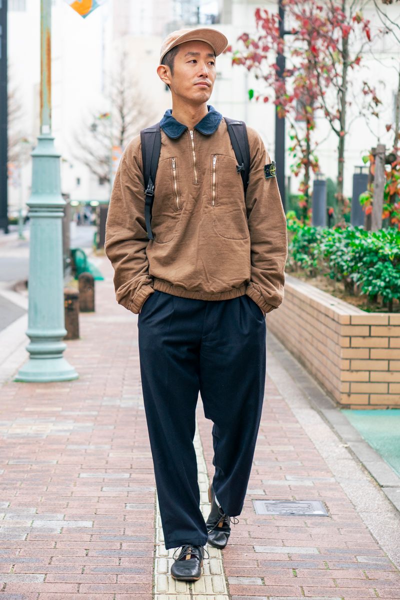 スウェット＝ストーンアイランド