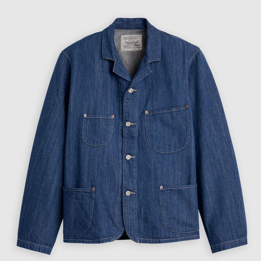 「LVC 19TH CENTURY SACK COAT RINSE LVC」6万6000円／リーバイス ビンテージ クロージング（リーバイ・ストラウス ジャパン　0120-099-501）