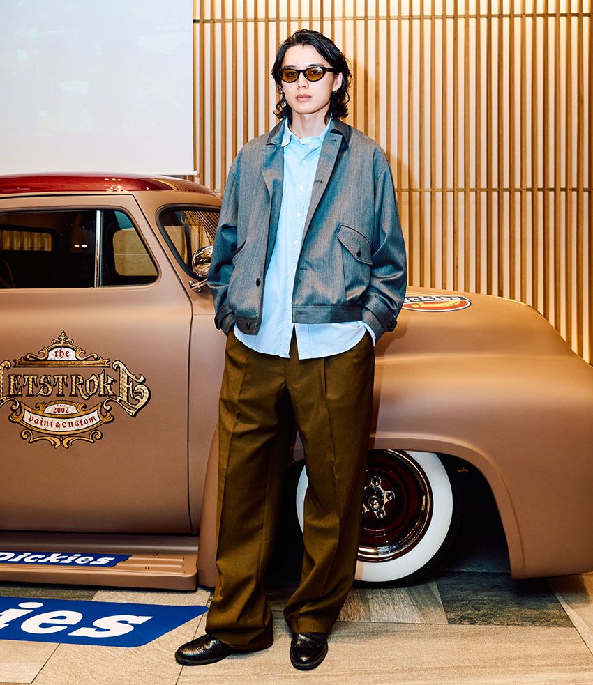 ディッキーズ 渋谷に潜入！ 874、ダブルニーetc.洒落た業界人10名のリアル私服をスナップ - 16枚目の画像