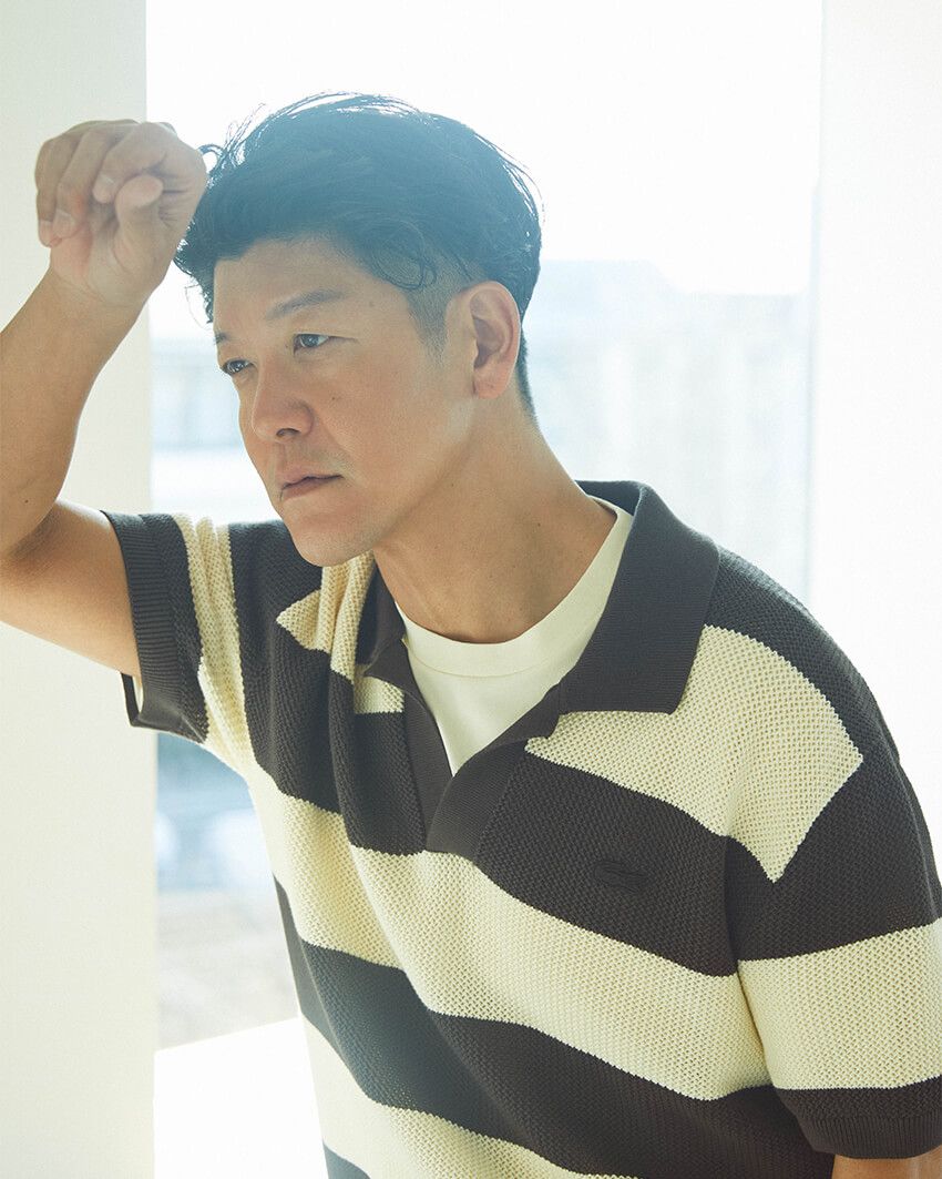 ポロシャツ２万900円、Tシャツ0000円／ともにラコステ