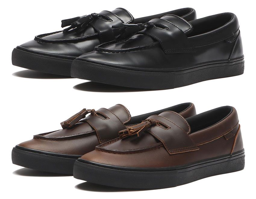 ブラック、ブラウンの2色展開。各1万3200円／ヴァンズ フォー ビリーズ（（ビリーズ　info@billys-tokyo.net））