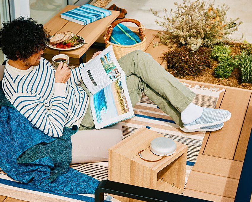 自宅の庭やバルコニーを、最高のリラックス空間に変えることができるモジュールガーデン。なにげないひとときが、とびきり贅沢な瞬間に！