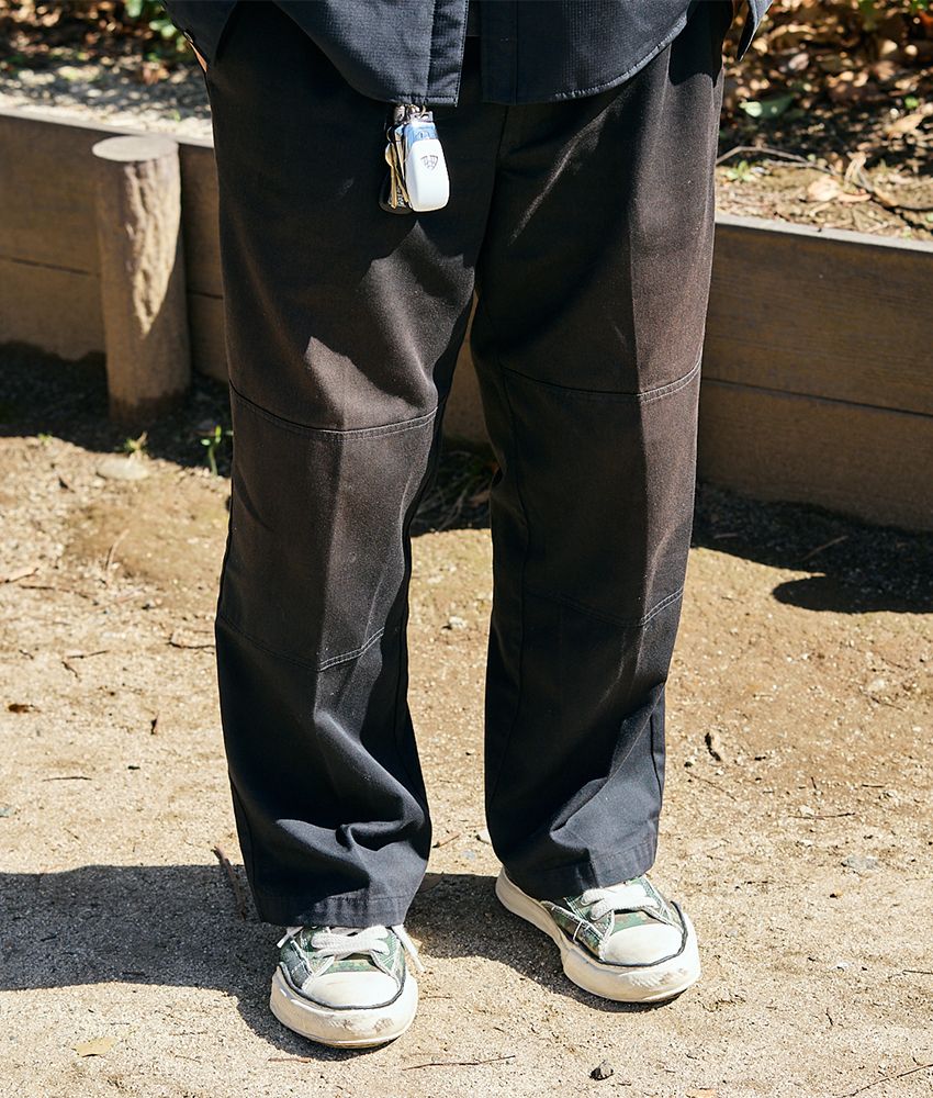 パンツの色落ち具合に、しっかりはき込んでいるのがわかる。