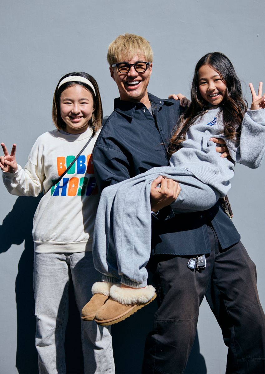 汚れても味になる「黒ディッキーズ」が相棒！ 4児のパパ・ユージの親子パパラッチ - 13枚目の画像