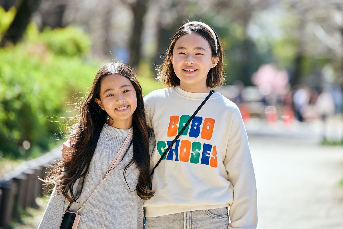 パパのことを聞くと、ふたりとも嬉しそうにニコニコしながら話してくれた。