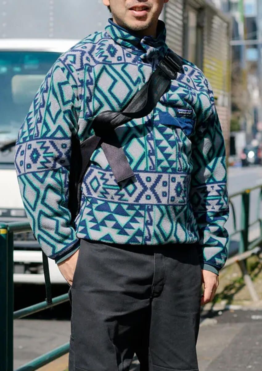 杉咲花さん主演ドラマでも話題に。パタゴニア「シンチラ」、洒落者たちのコーデ好例 - 1枚目の画像