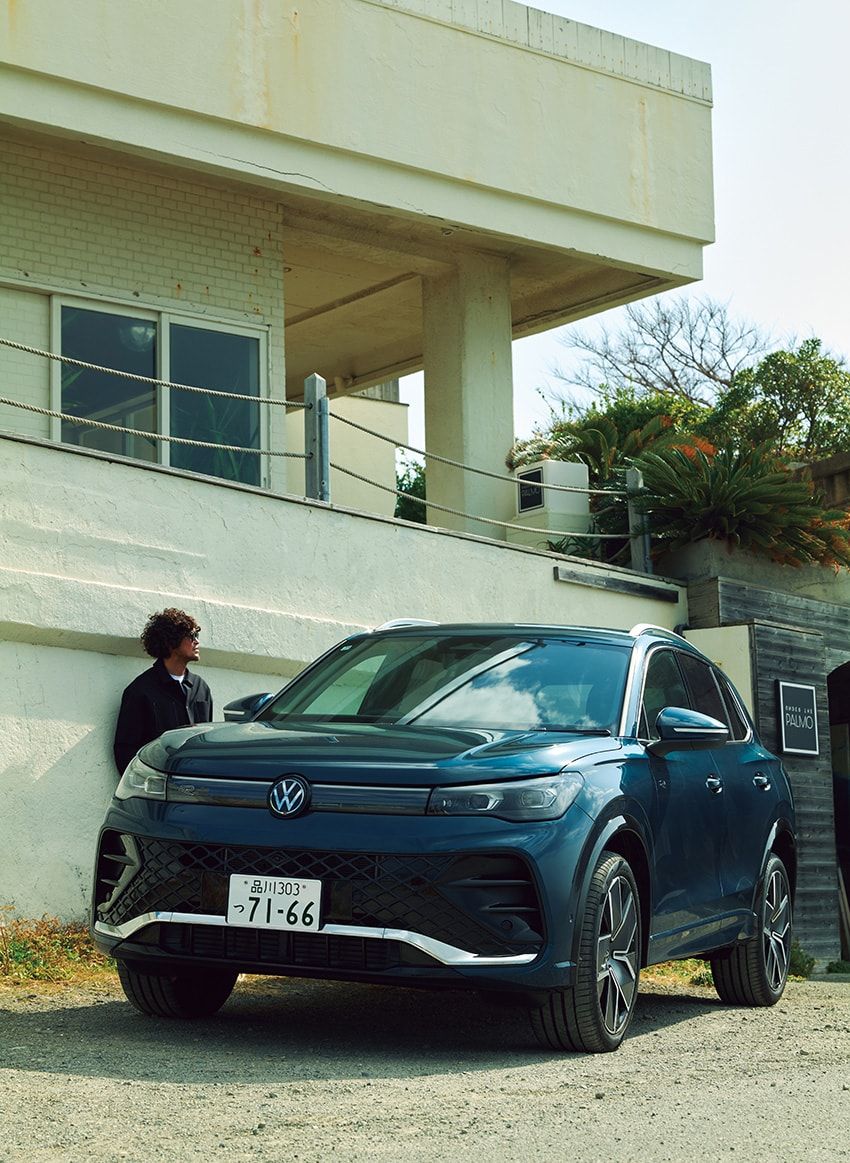 「ティグアン TDI 4モーション Rライン」全長4540×全幅1860×全高1655㎜、総排気量1968㏄、乗車定員5名。666万4000円〜／フォルクスワーゲン　0120-993-199