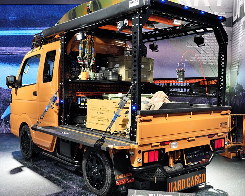 HARD CARGO製パーツを12点フルで備えると約47万円。