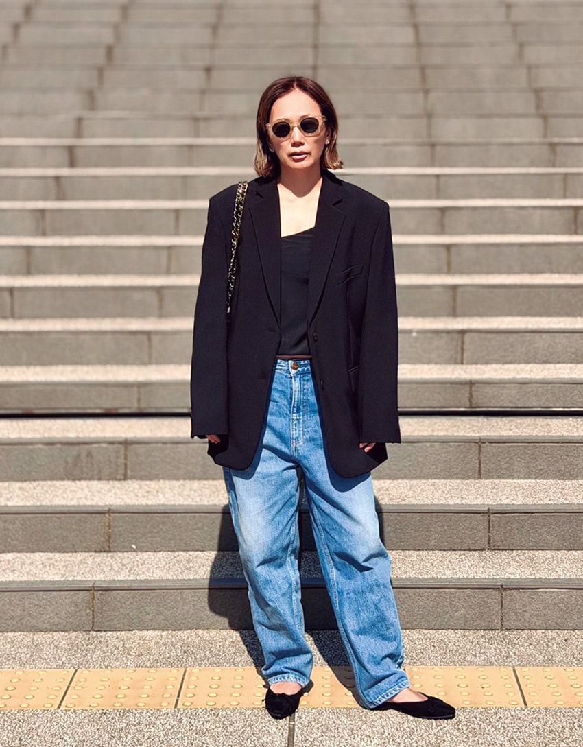 女性版、デニムで“脱アメカジ”。ファッション業界人5名によるクリーンな大人スタイル好例 - 5枚目の画像