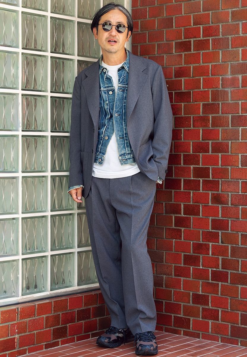 デニムジャケット＝リーバイス