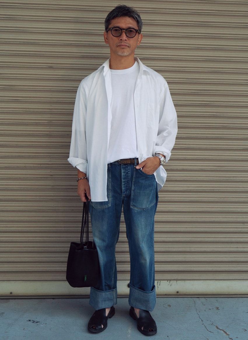 デニムの“まんまアメカジ”回避術をスナップから！今の気分で装う十人十色の解答 - 3枚目の画像